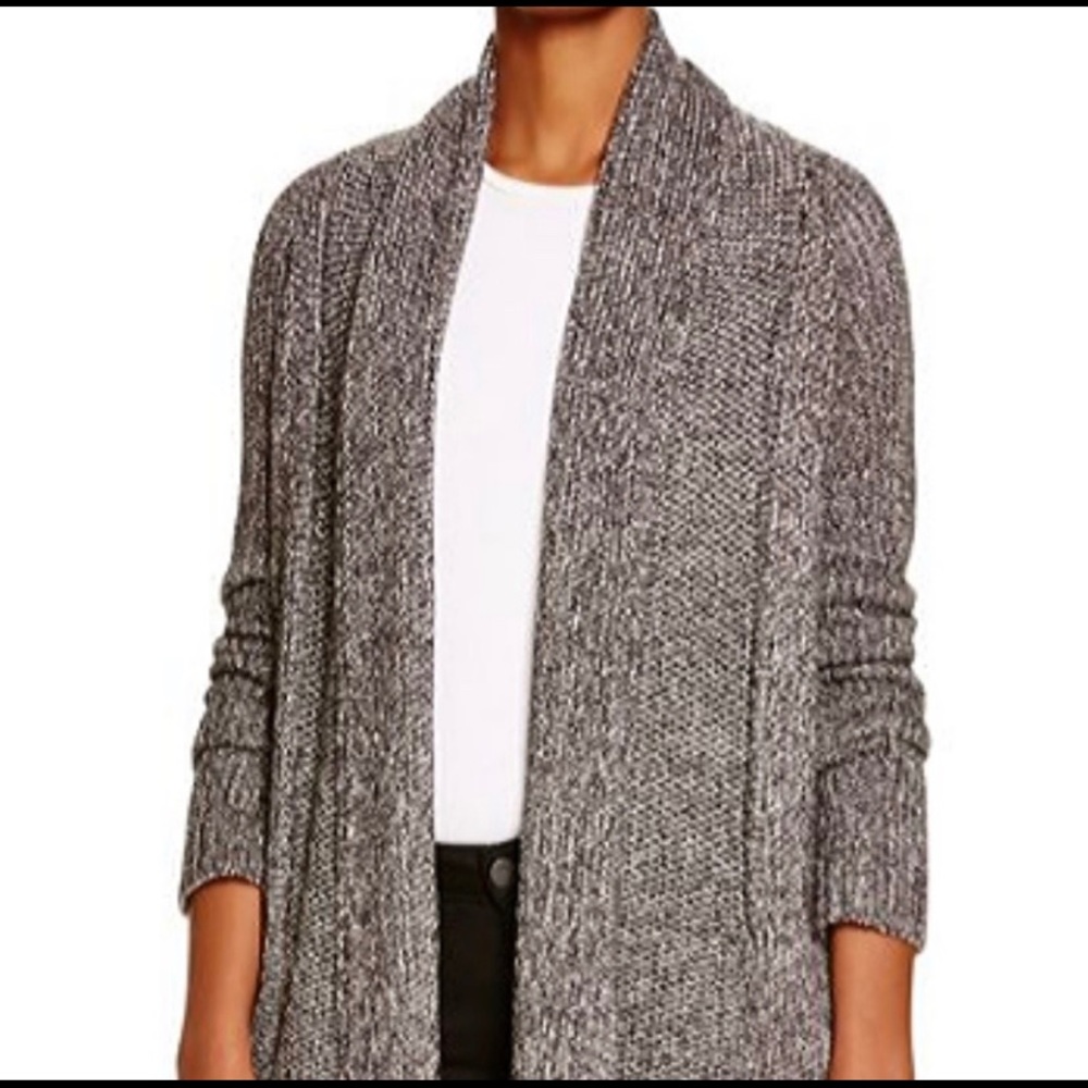 NYDJ Metallic Gray Cardigan - Picture 4 of 8